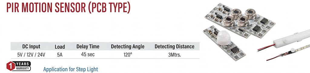 Image of Pir Motion LED Sensor  (PCB TYPE)