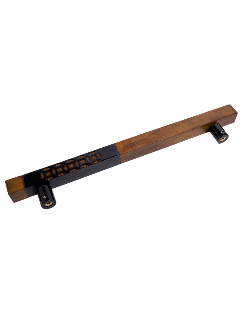 AH Door Handle Square Wood