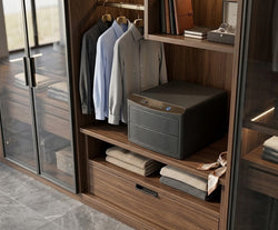 Symetry Drawers Quba Symmetry Digital Leather Double Drawer - The 21st Century Lifestyle
