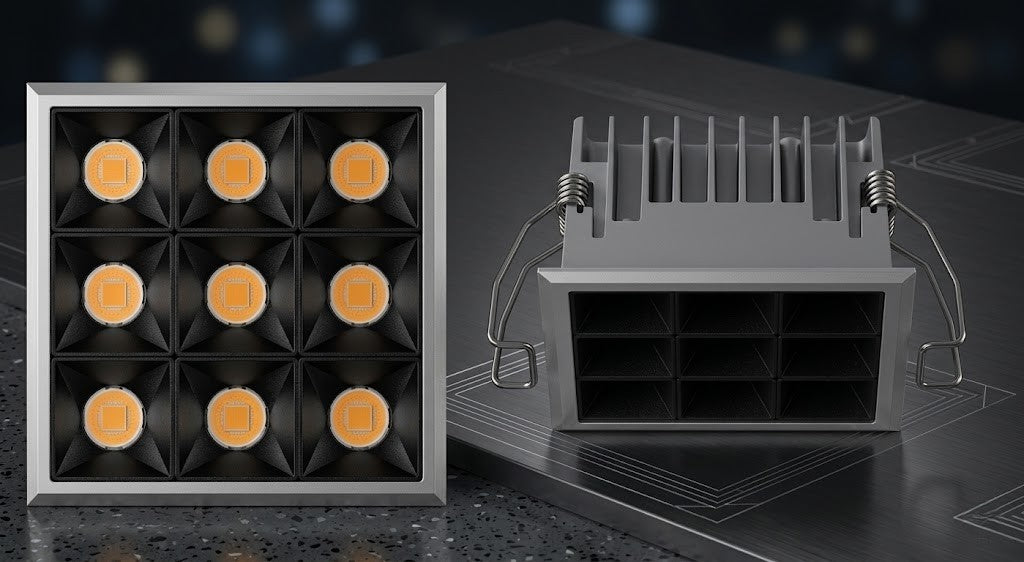 Image of Dot LED Linear Downlight - Square