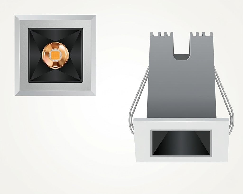 Image of Dot LED Linear Downlight - Square