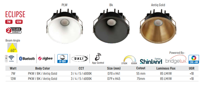Image of Eclipse LED Downlight