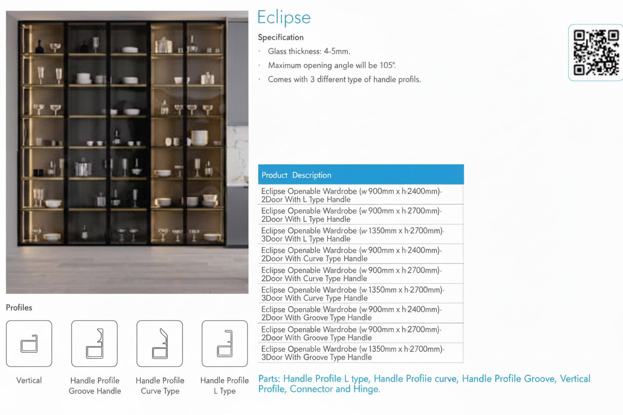 Image of Eclipse Openable Wardrobe