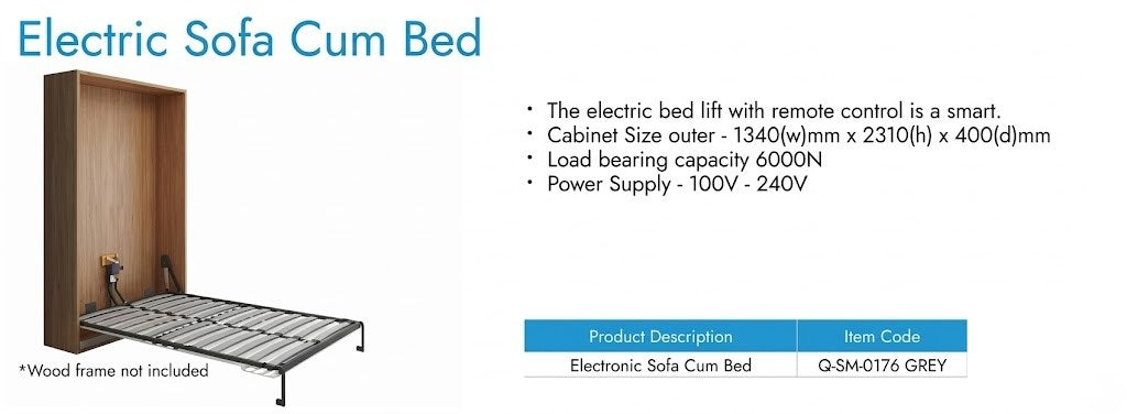 Electric Sofa Transformation Bed