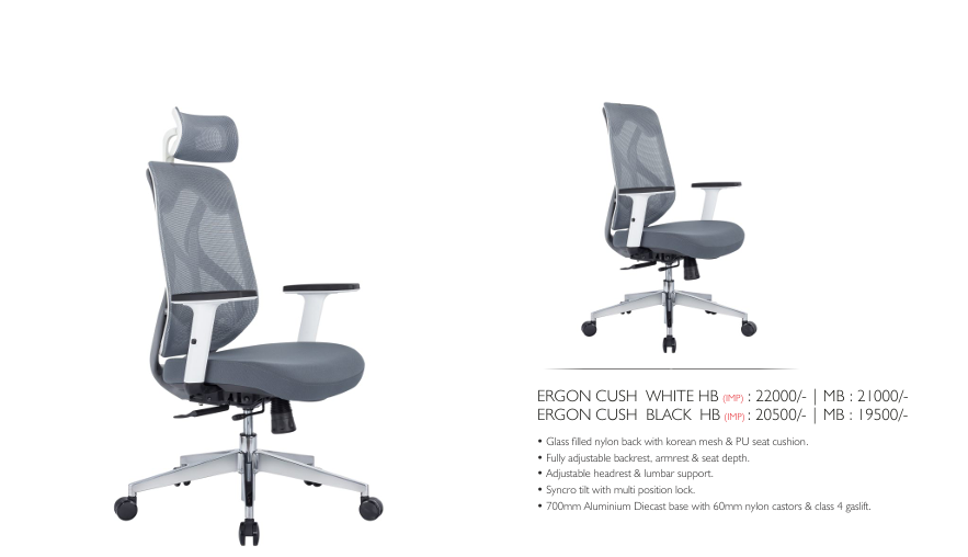 Image of Ergon Cush Executive Office Chair