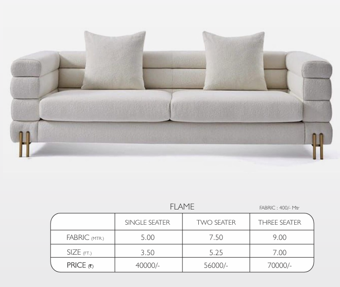 Image of Aestro FZ Flame Sofa