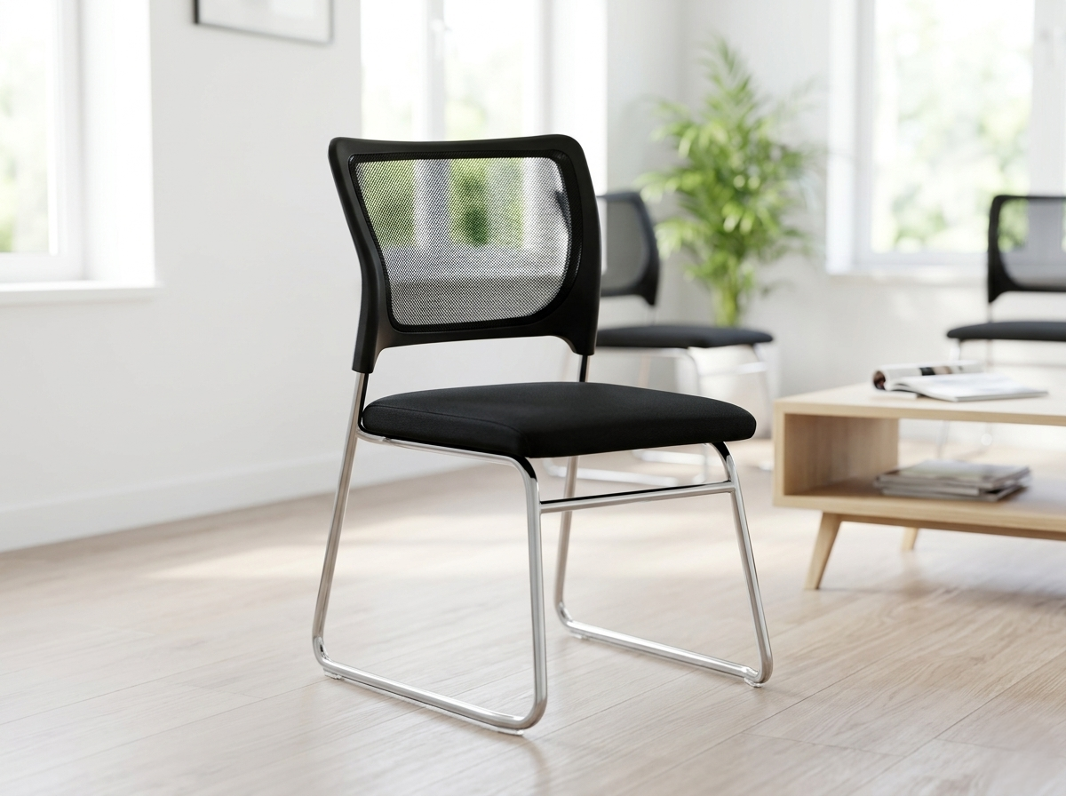 Image of Flower Netted Visitor Chair