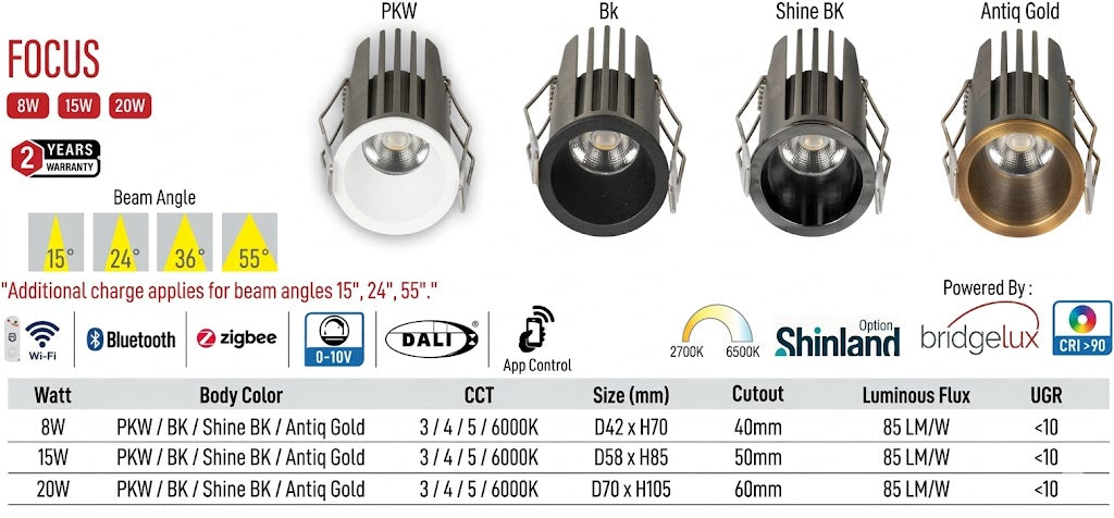 Image of Focus LED Downlight