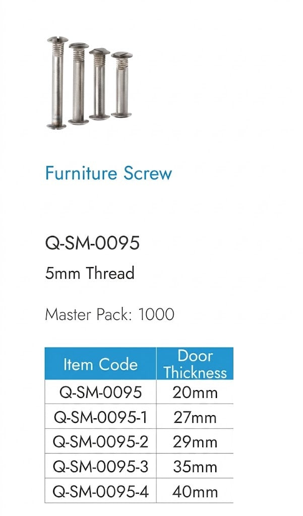 Image of Furniture Screw