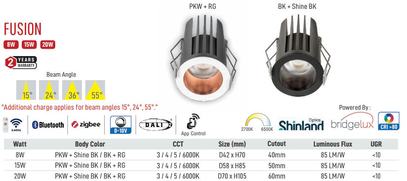 Image of Fusion LED Downlight