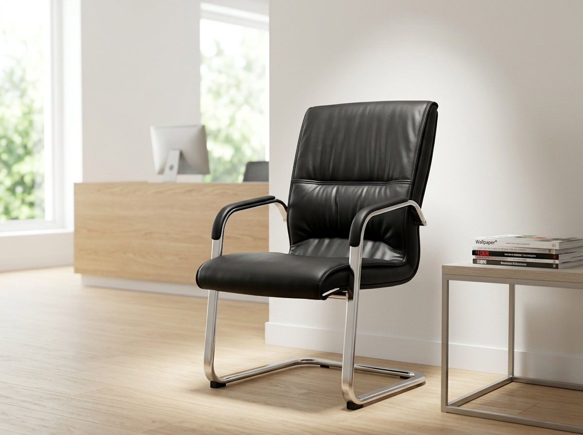 Image of 2082 Black Chairs, Office Visitor Chairs