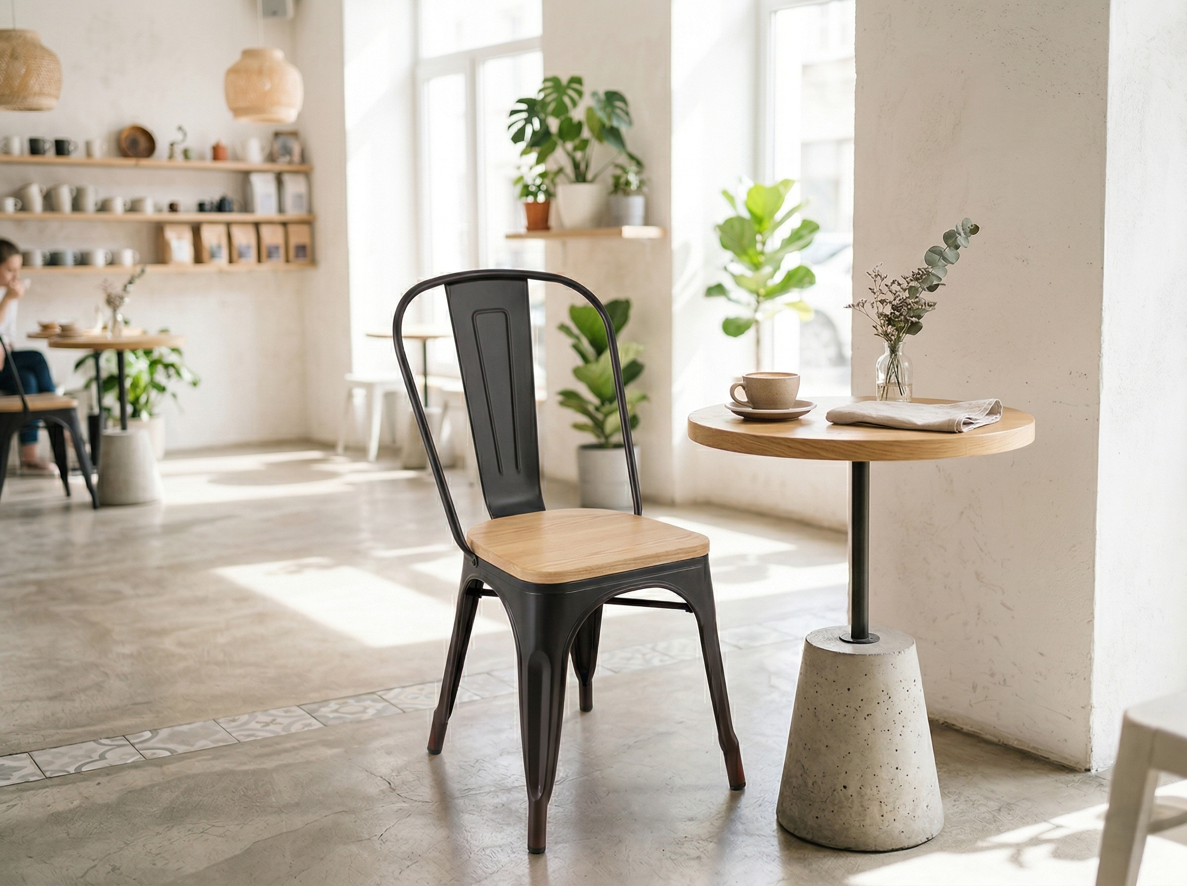 Image of Metal Cafe Chair