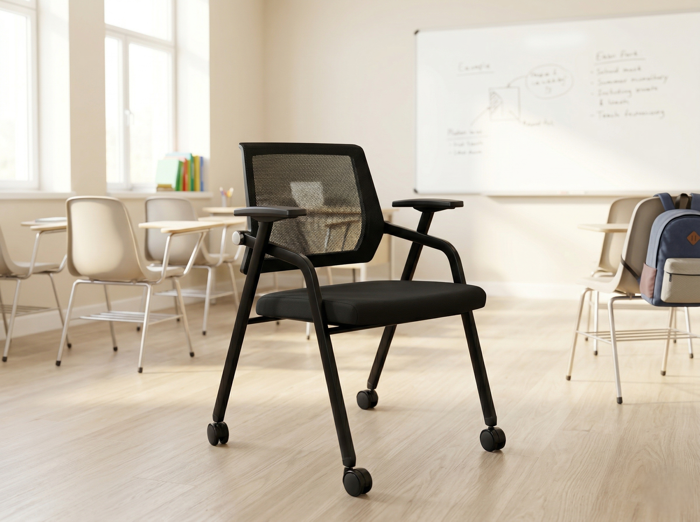 Image of Flip Training Powder Coated Chair