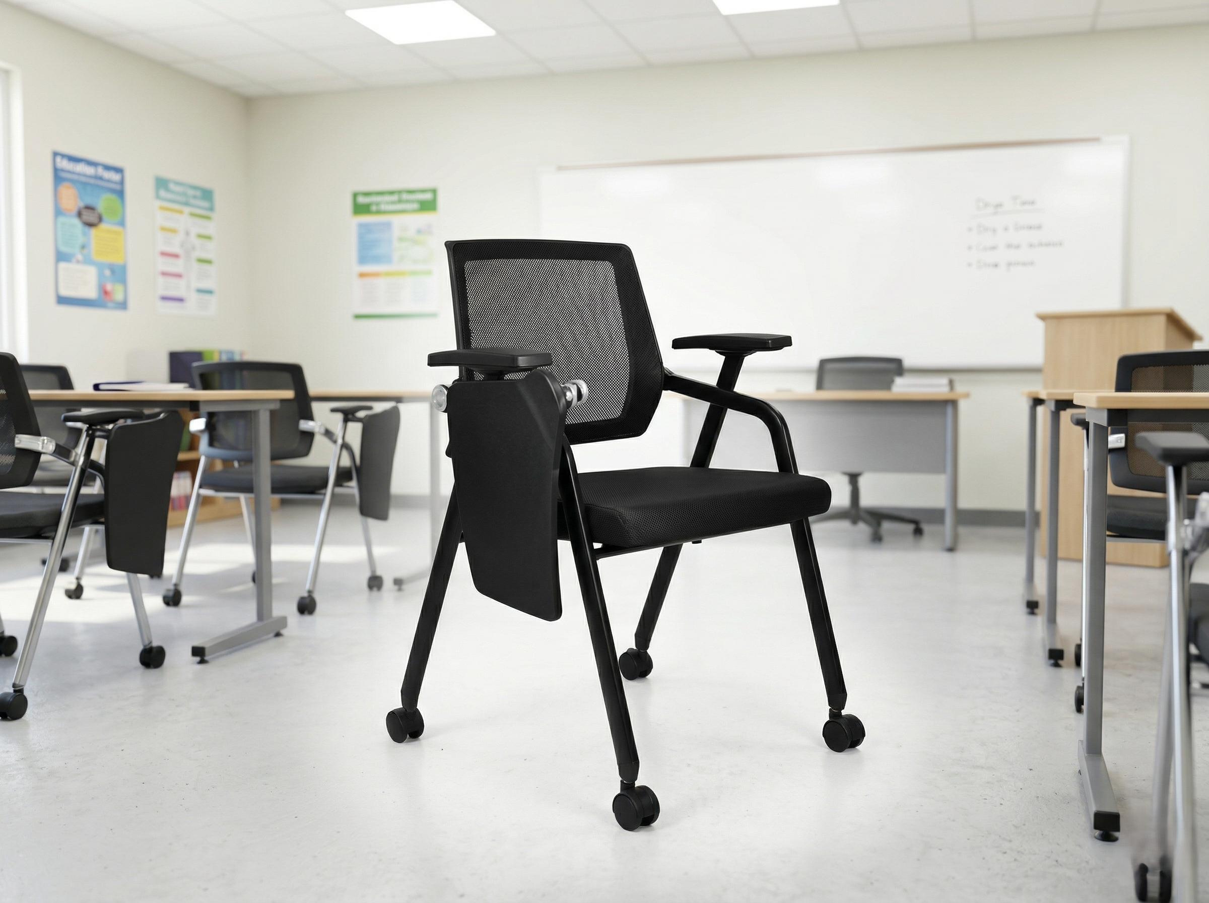 Image of Flip Training Powder Coated Chair