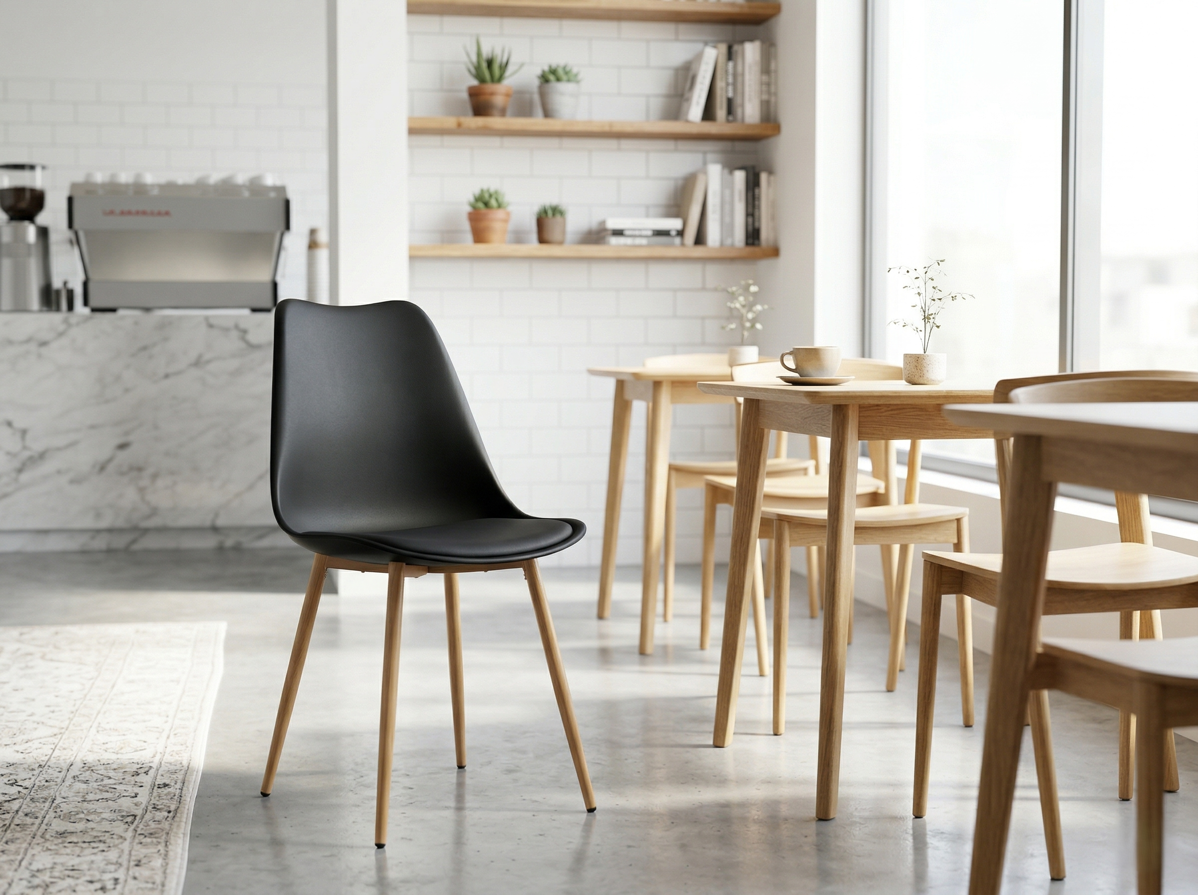 Image of Candy Cafe Chair (With Metal Leg)