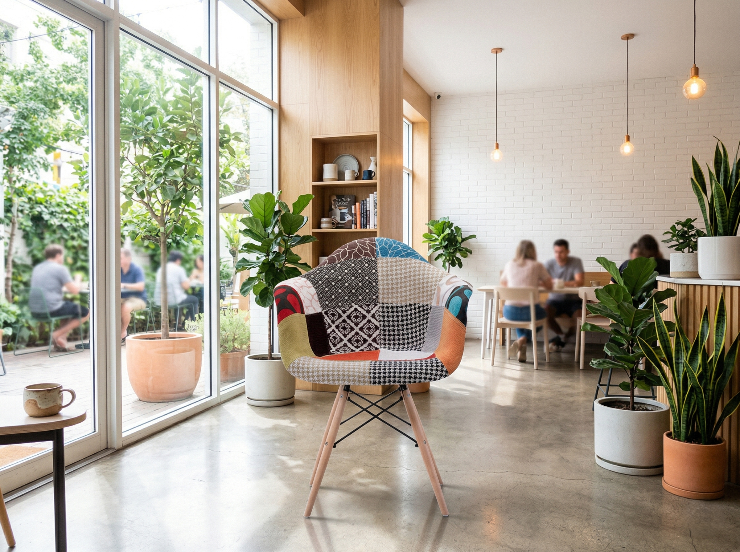 Image of Marvel Wooden Cafe Chair