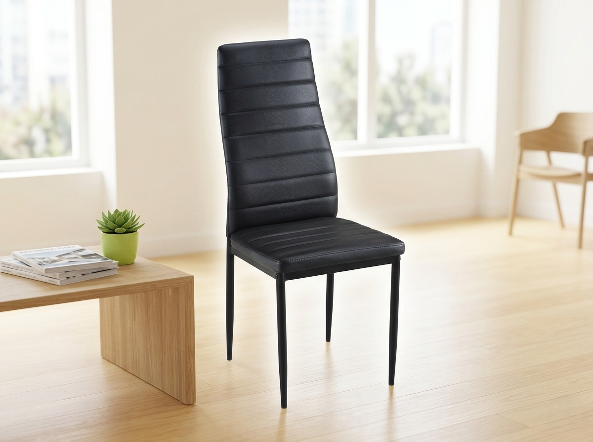 Image of RC55 Black Chairs, Office Visitor Chairs