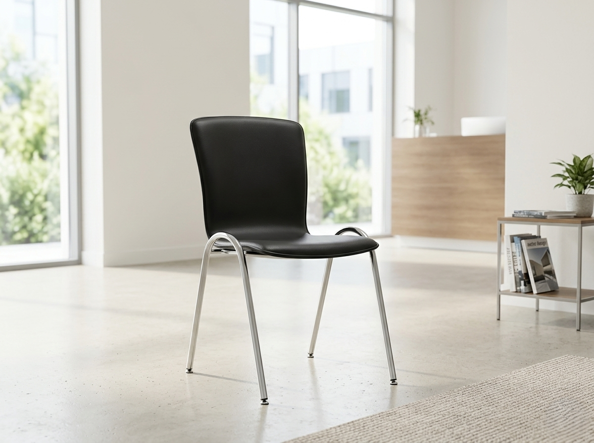Image of R2B S7 Black Blue Orange White  Brown Chairs, Office Visitor Chairs
