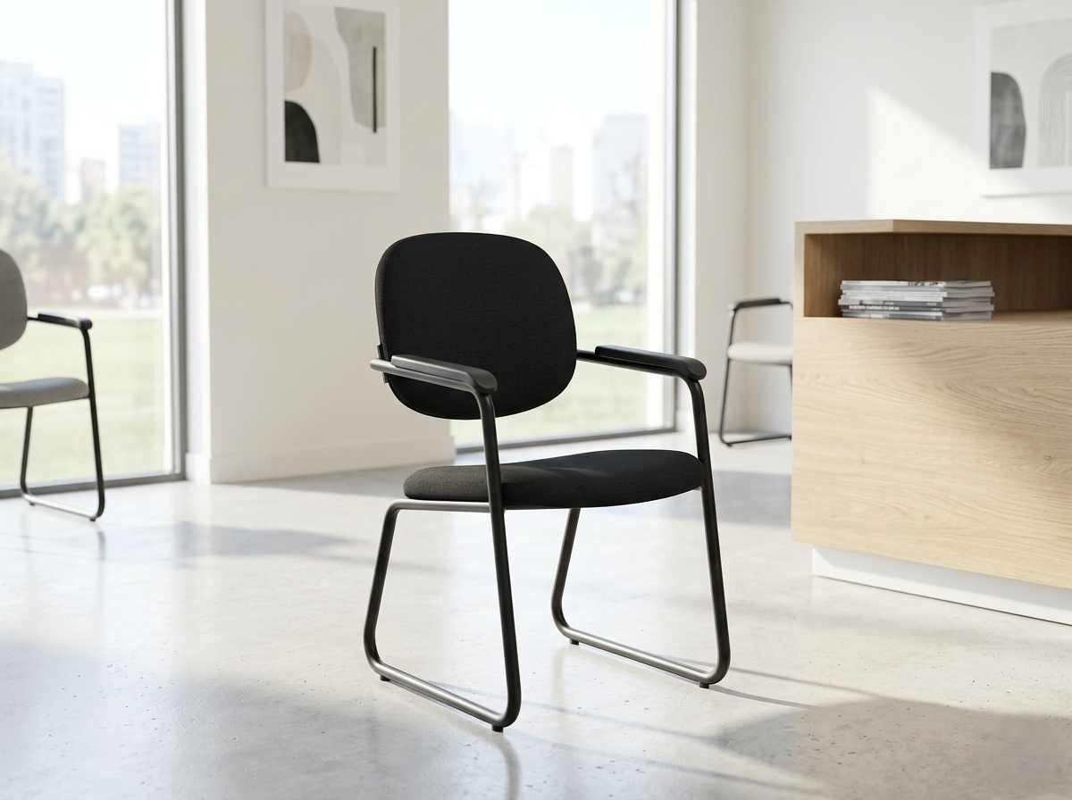 Image of P Type Visitor Chairs, Office Visitor Chairs