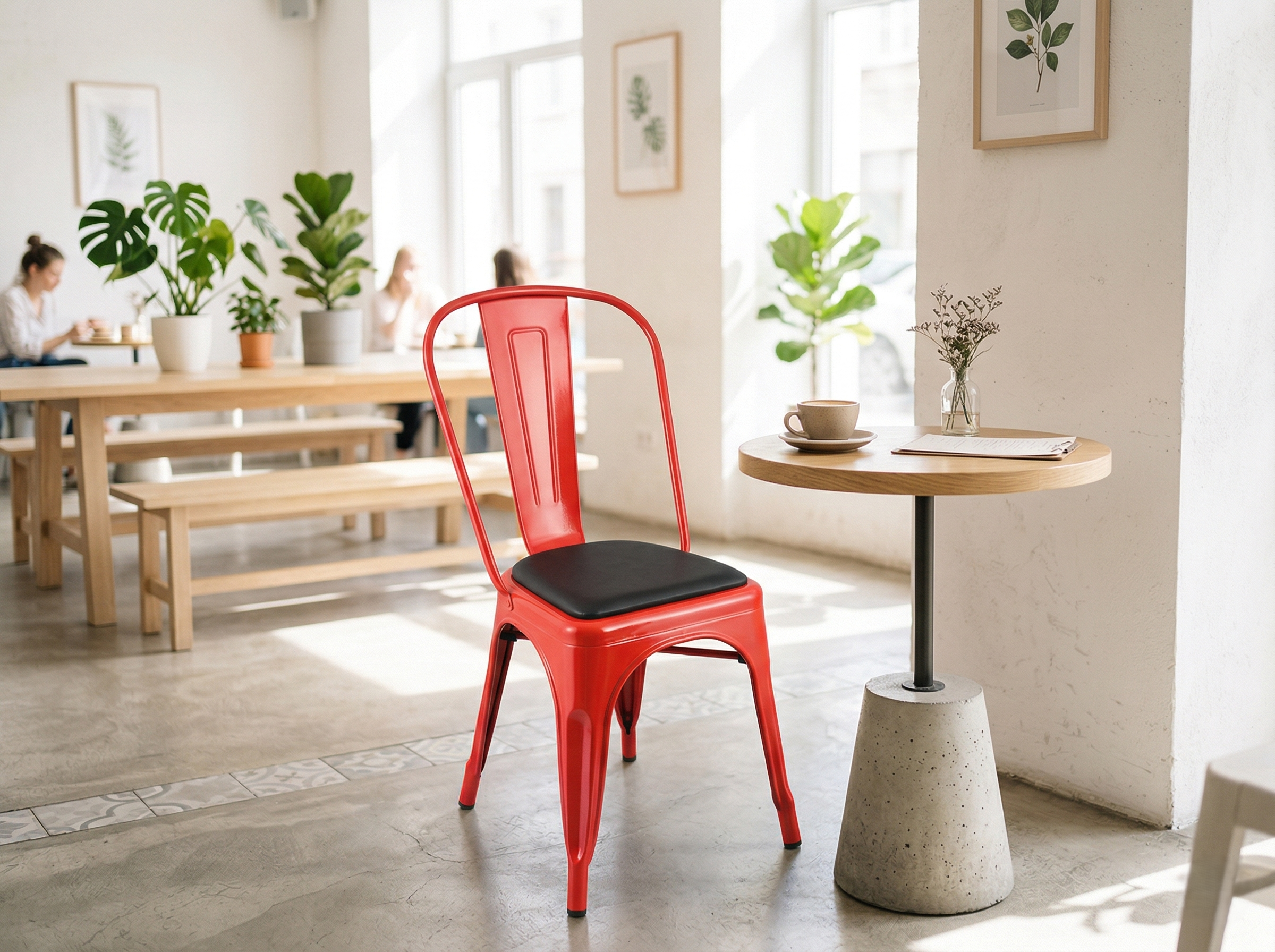 Image of Metal Cafe Chair
