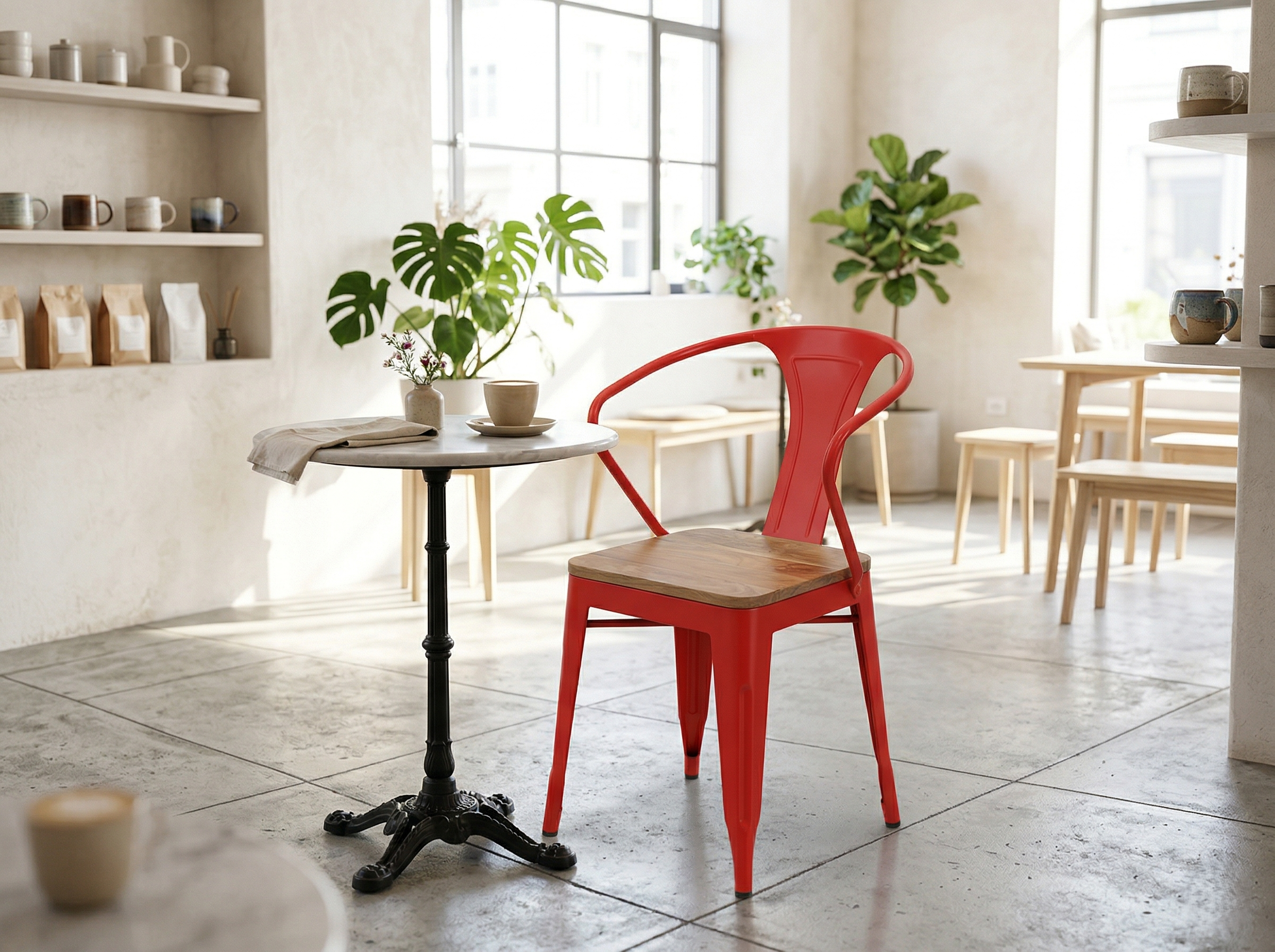 Image of Metal Cafe Chair