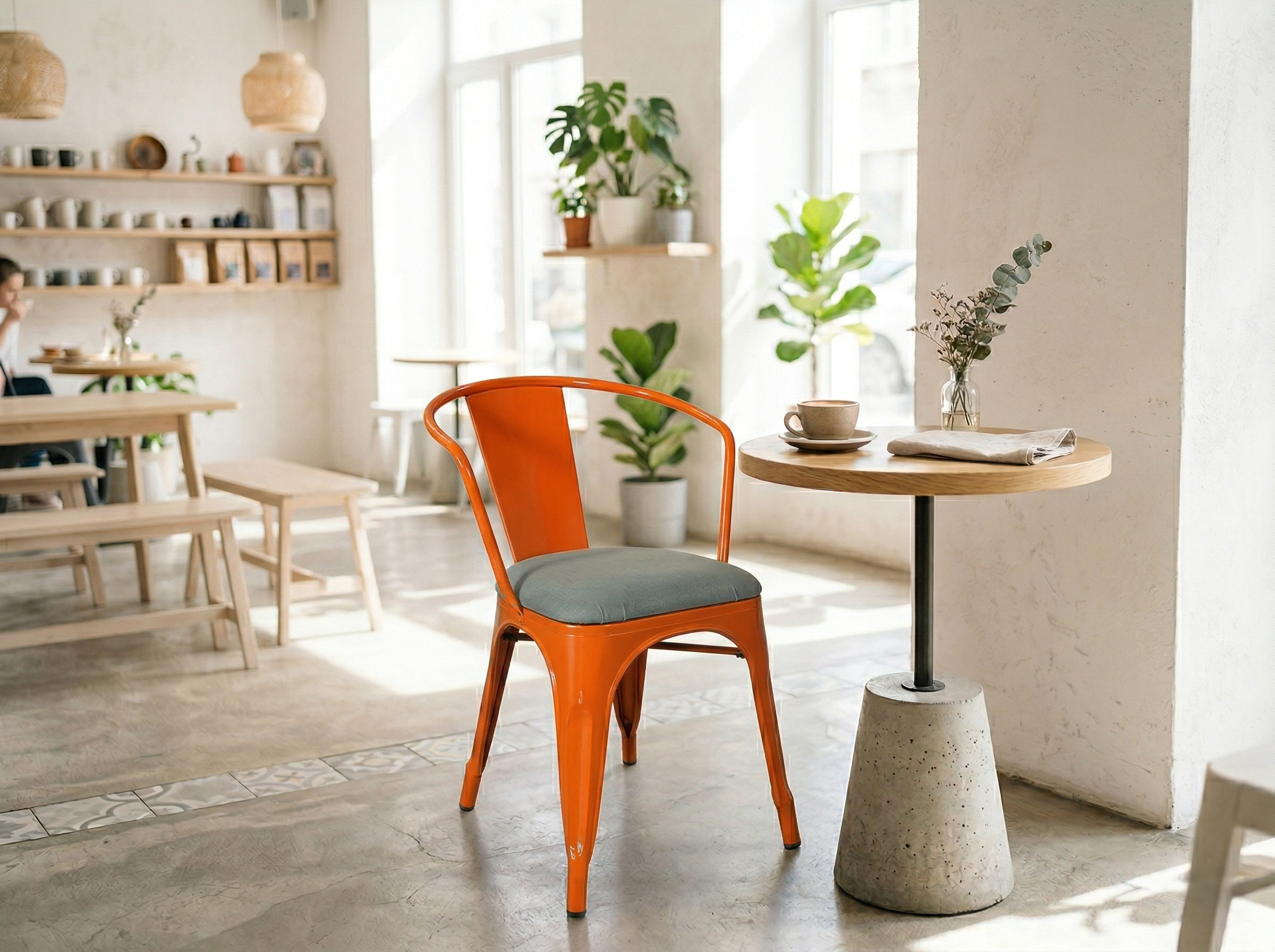 Image of Metal Cafe Chair