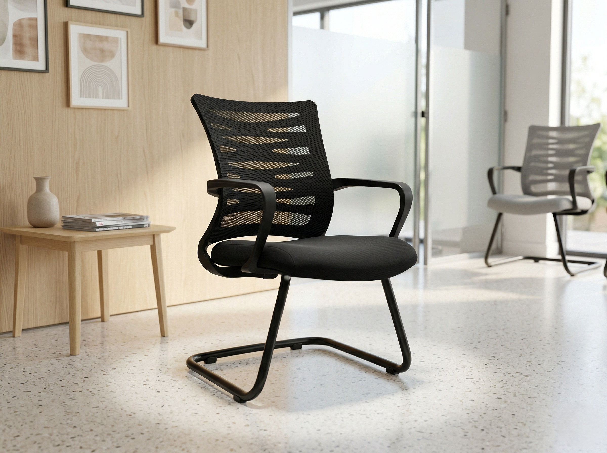 Image of Kabul Visitor U Leg, Office Visitor Chairs