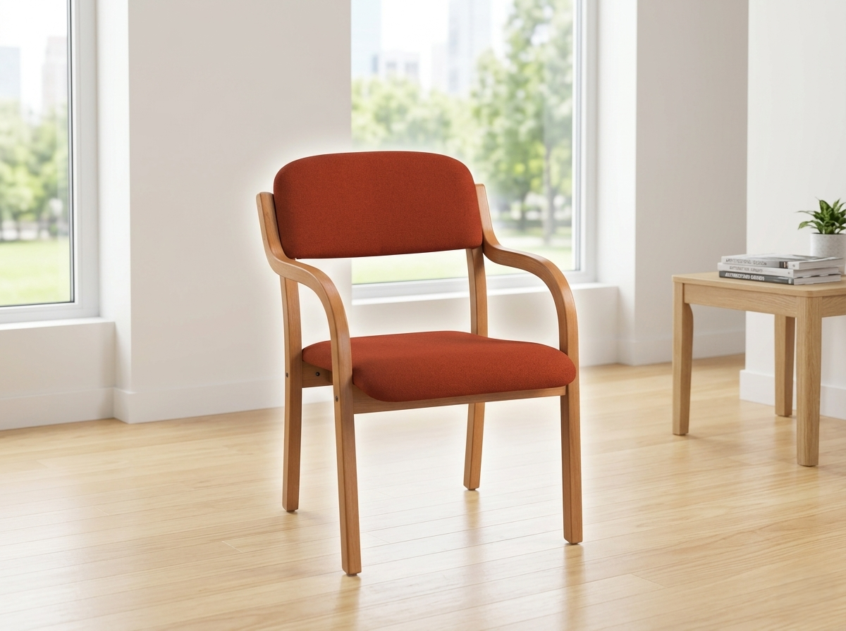 Image of Peacock With Handle Chairs, Office Visitor Chairs