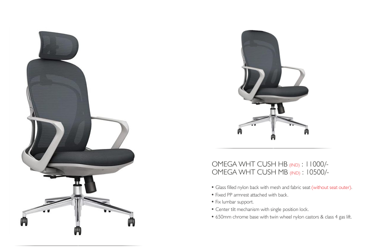 Image of Glaze Mesh Executive Office Chair