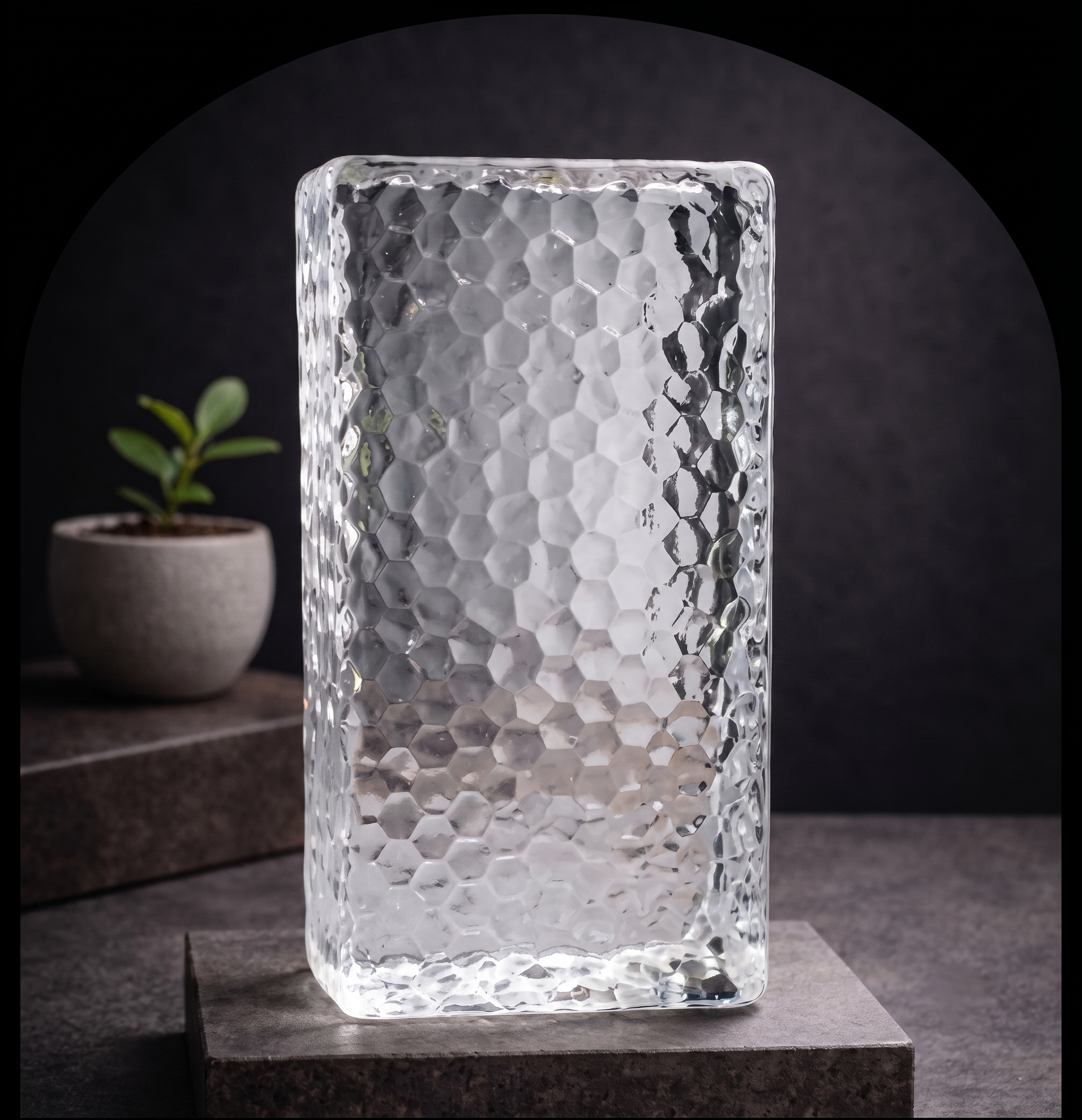 Image of Honeycomb Glass Brick