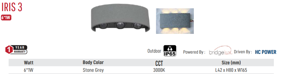 Image of IRIS 3 LED Outdoor Light