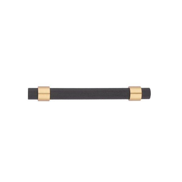 Knurled Black and Gold T-Bar Handle Collection