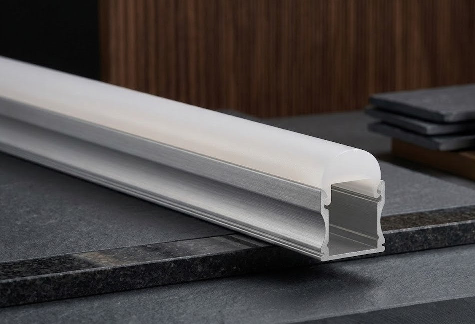 Image of LED Aluminium 17MM Curtain Grazer Profile