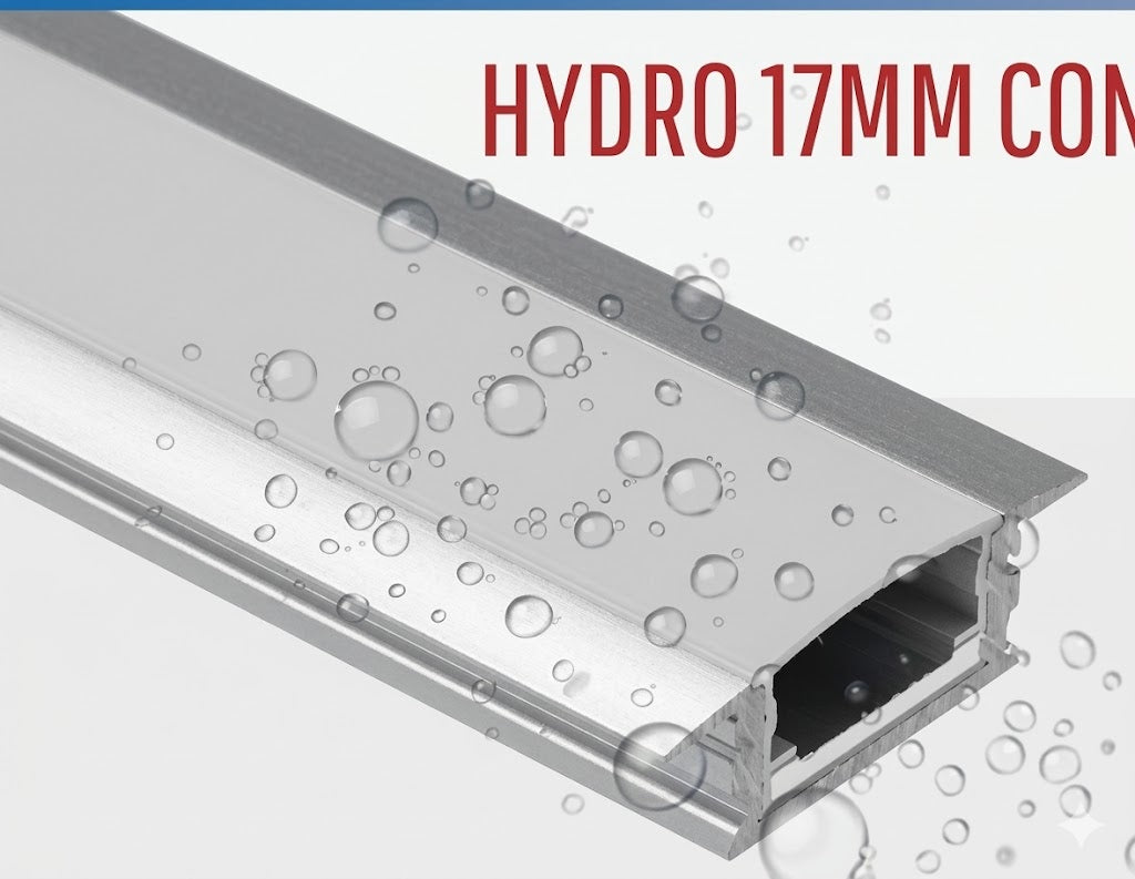 Image of HYDRO 17MM Concealed LED Alumiium Profile Hydro Series