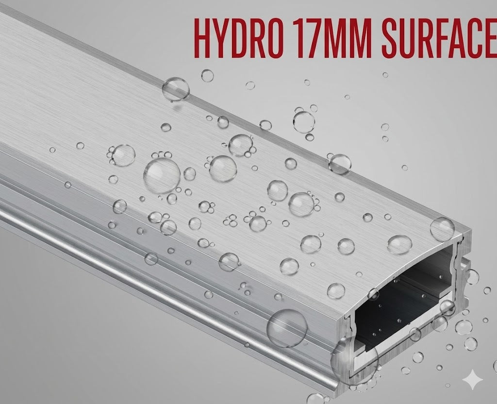 Image of HYDRO 17MM Surface LED Aluminium Profile Hydro Series