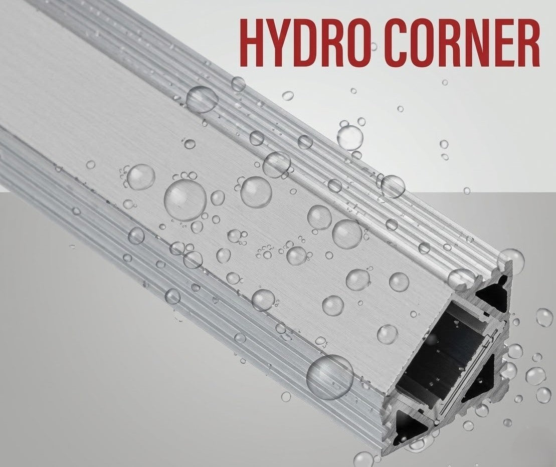 Image of HYDRO CORNER PROFILE LED ALUMINIUM PROFILE HYDRO SERIES