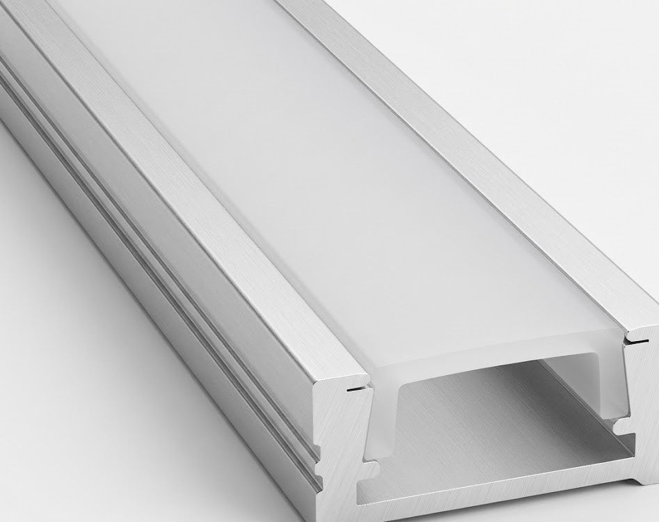 Image of 10MM LED Surface Aluminium Profile (Low Deep)