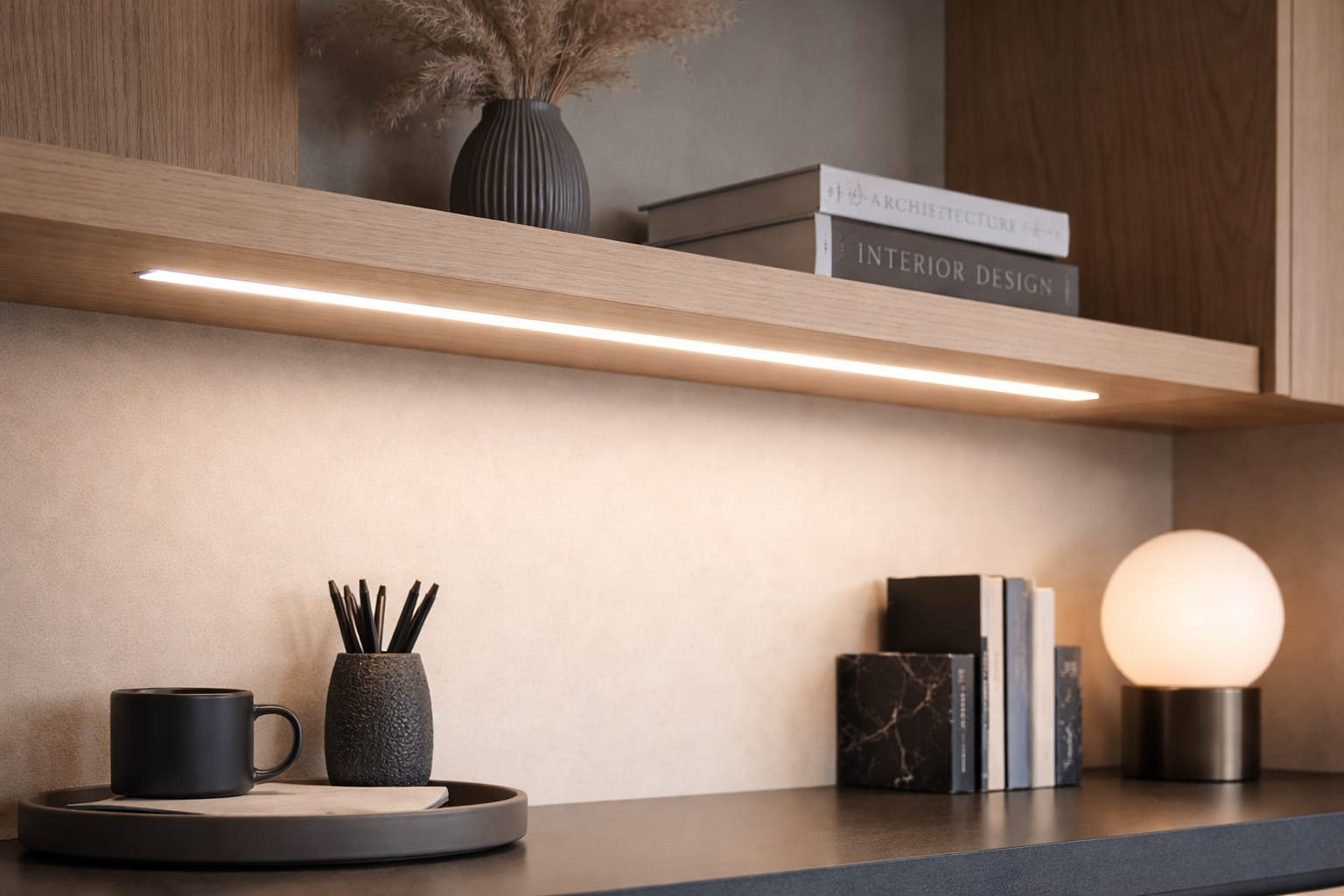 Image of 10MM LED Surface Aluminium Profile (Deep)