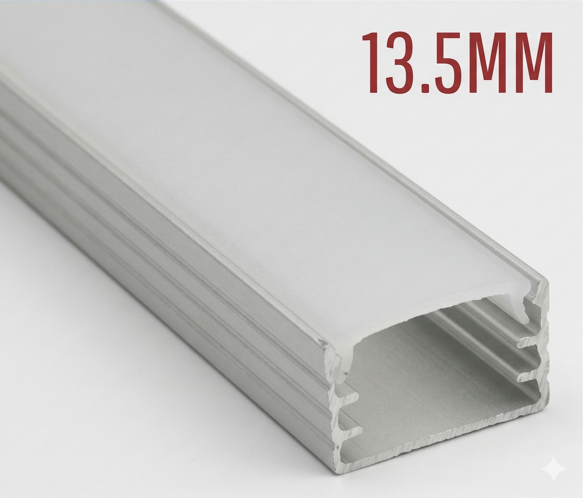 Image of Surface LED Aluminium Profile 13.5MM