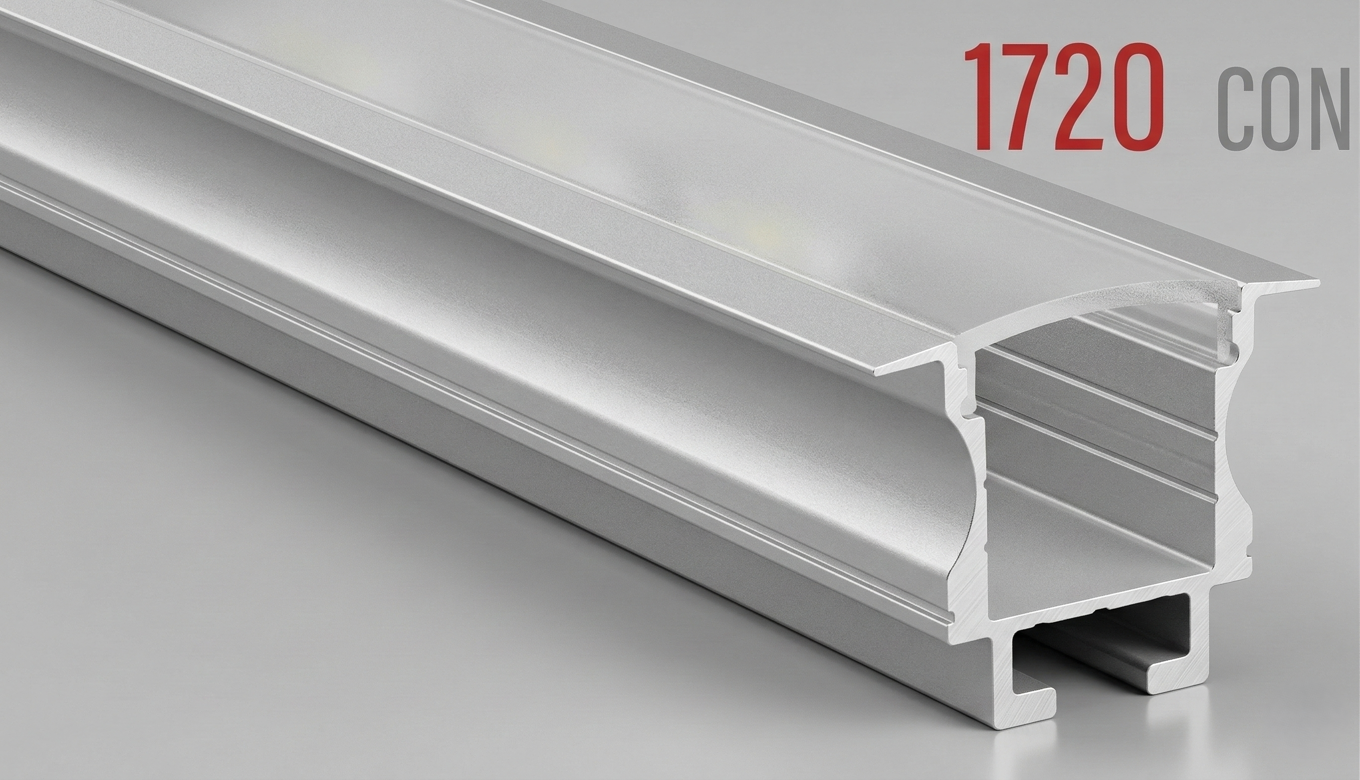 Image of 1720 LED Concealed Aluminium Profile