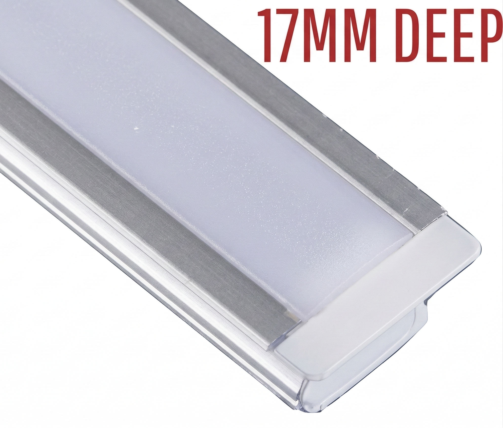 Image of LED Aluminium Profile 17mm Deep (Concealed)