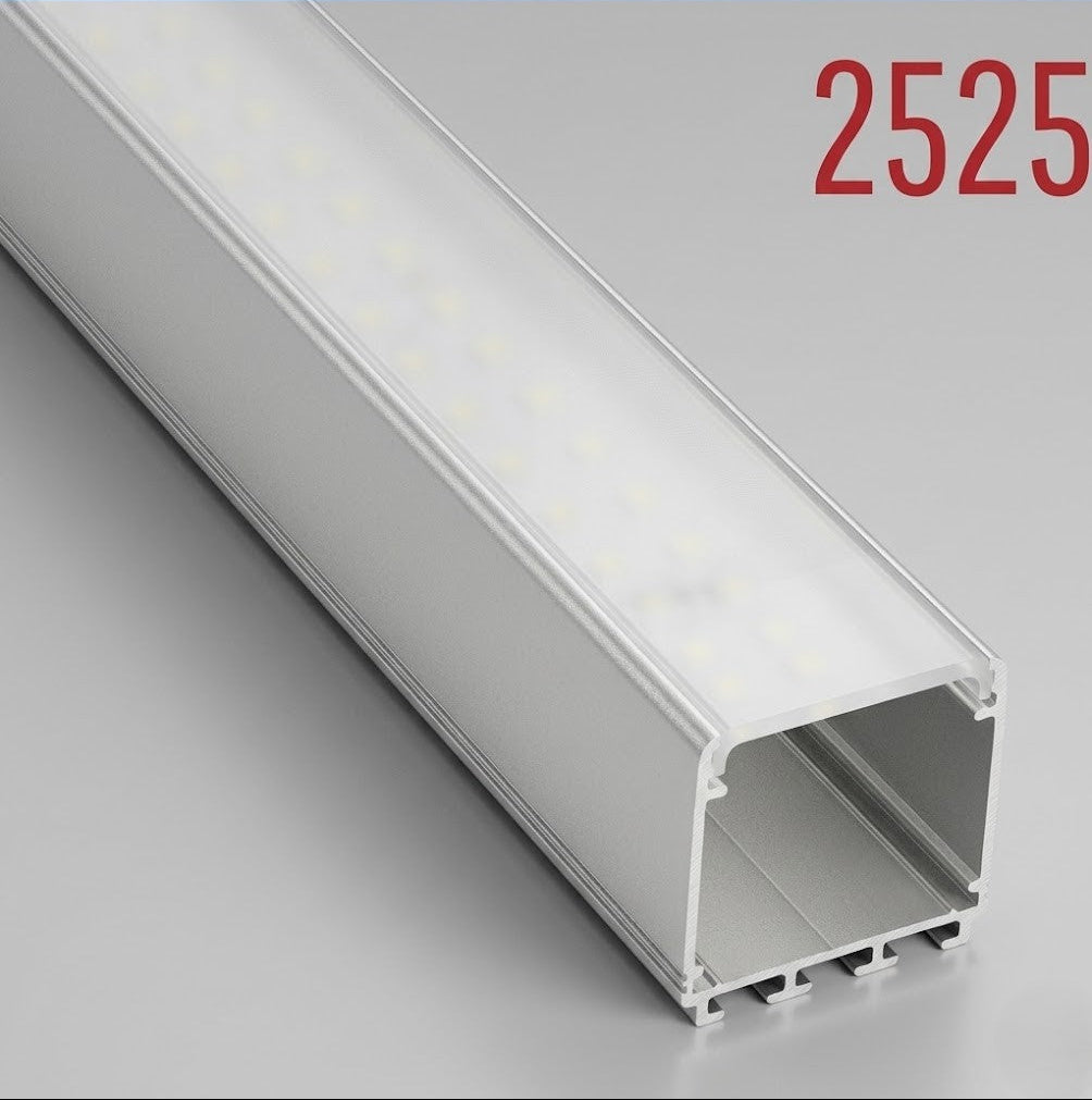 Image of 2525 LED Concealed Aluminium Profile