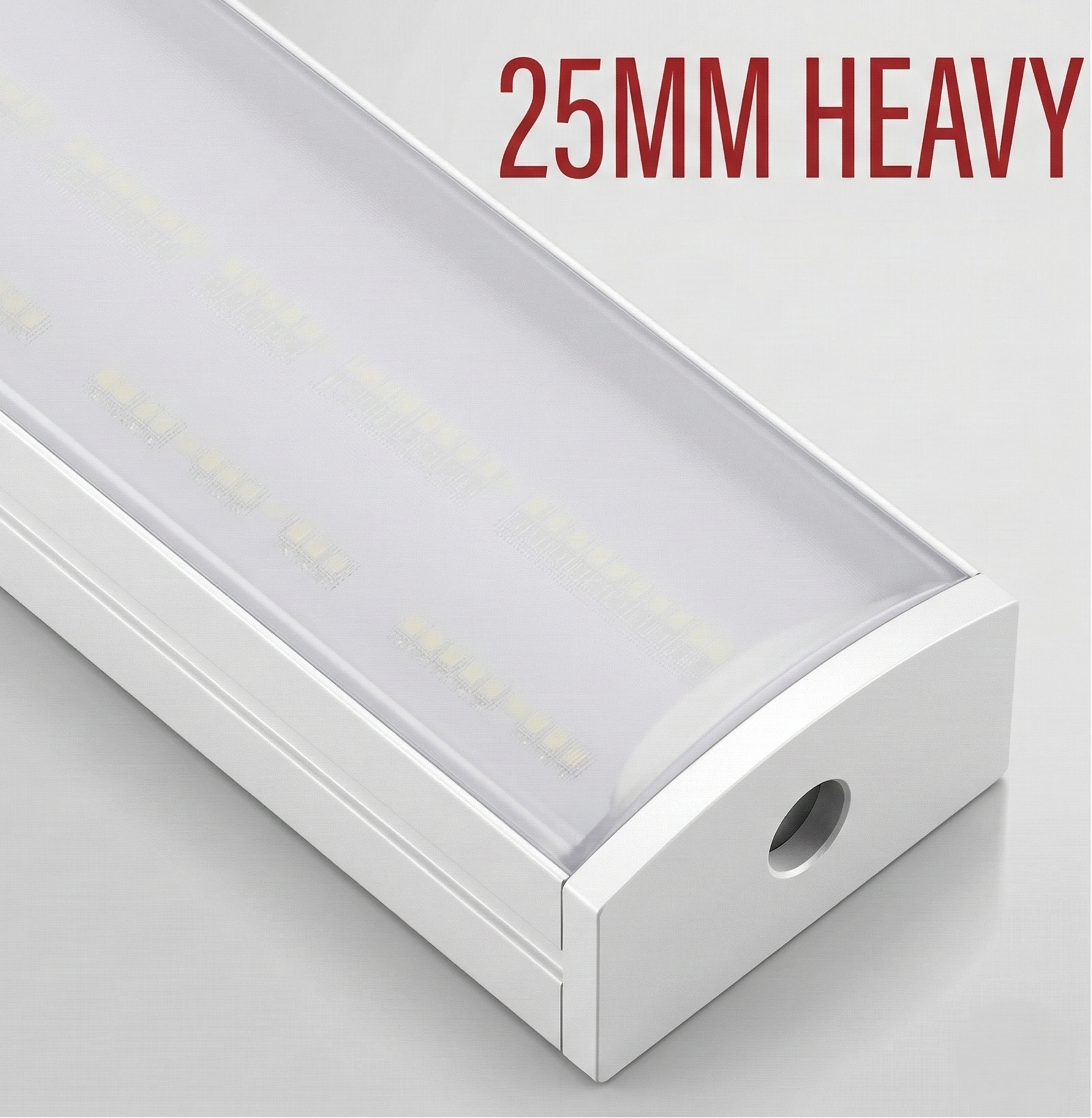 Image of LED Aluminium Profile 25mm Heavy (Surface)