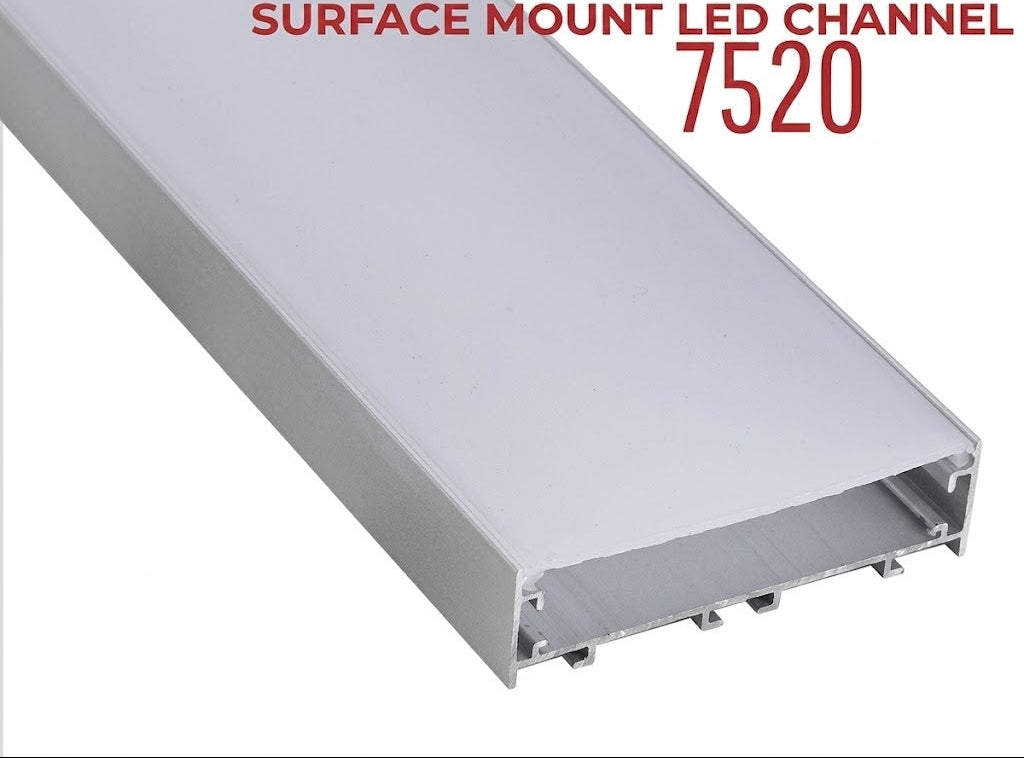 Image of 7520 Surface LED Aluminium Profile
