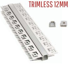 Image of Trimless 12MM LED Aluminium Profile