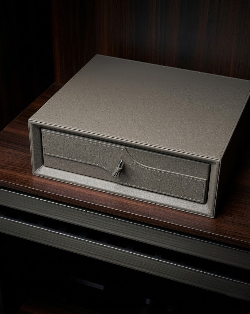 Image of Leather Single Drawer