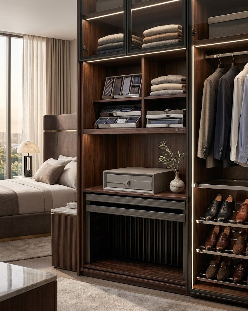 Image of Leather Single Drawer