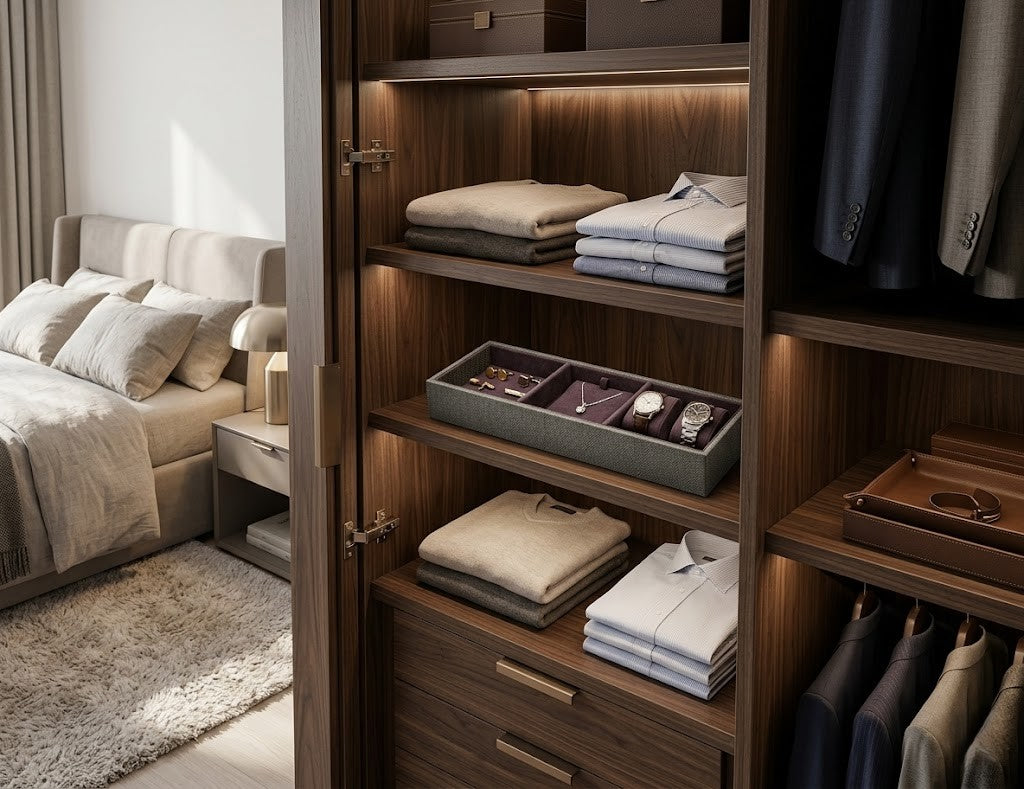 Image of Leather Storage Box
