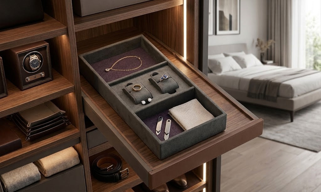 Image of Leather Storage Box