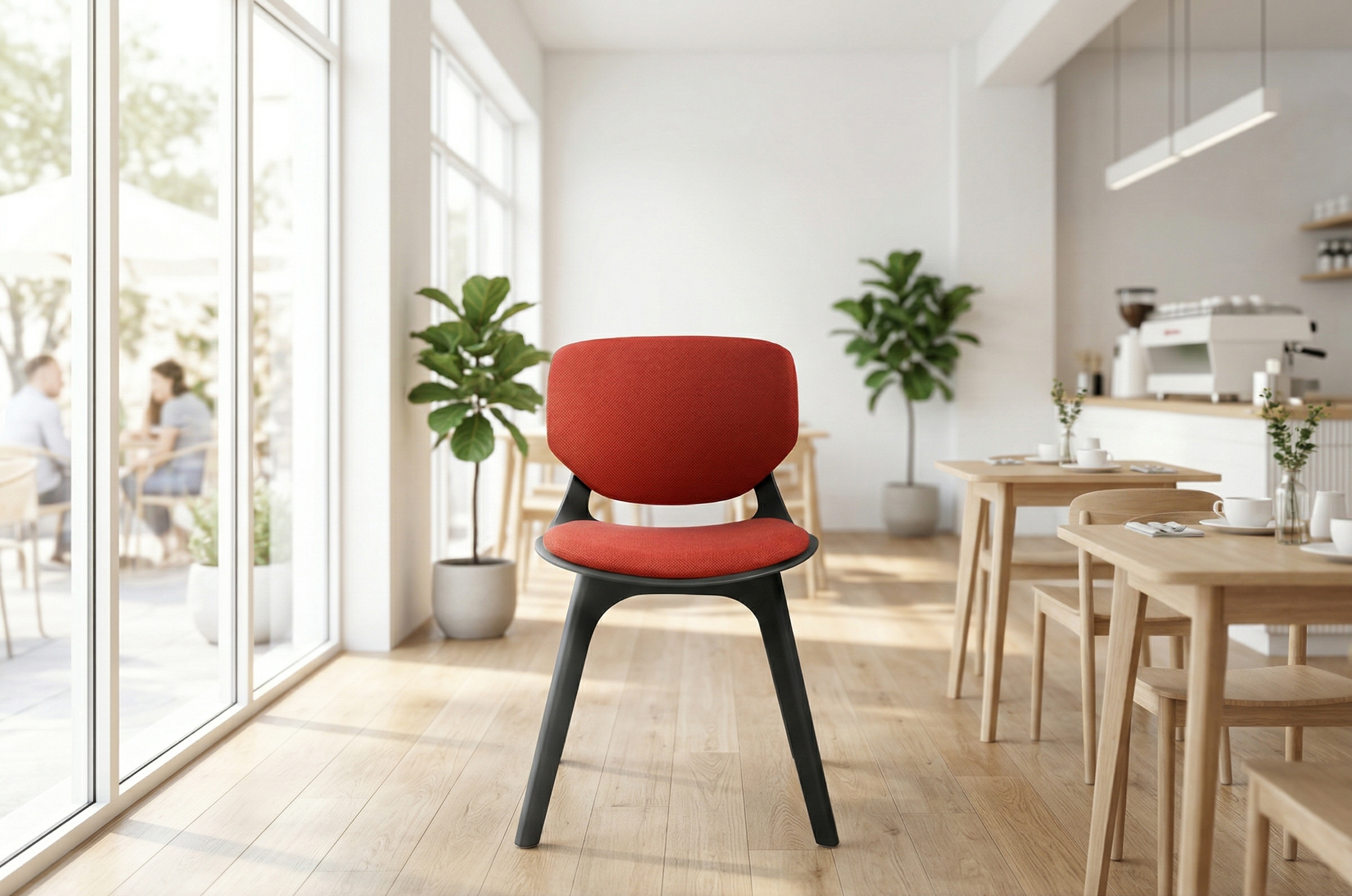 Image of Melody Cushion Cafe Chair